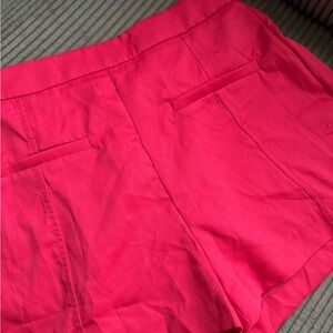 SHEIN Hot Pink High Waist Shorts
